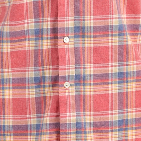 FRAME Denim Fray Hem Flannel Shirt - Picture 4 of 5